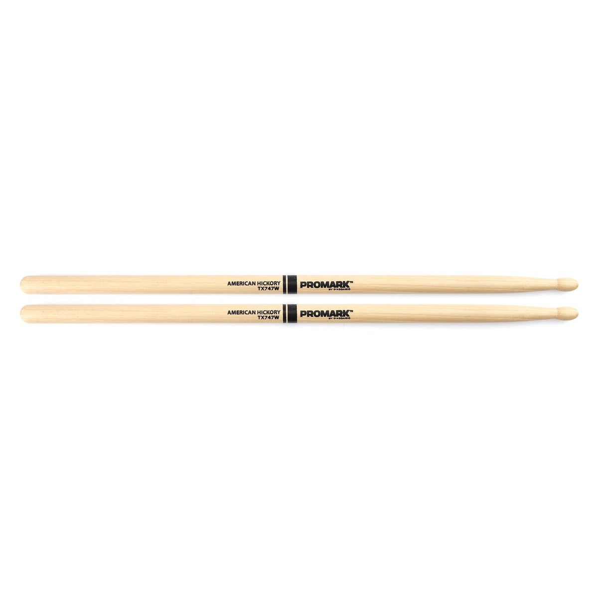 Promark TX747W Rock Wood Tip Drumsticks