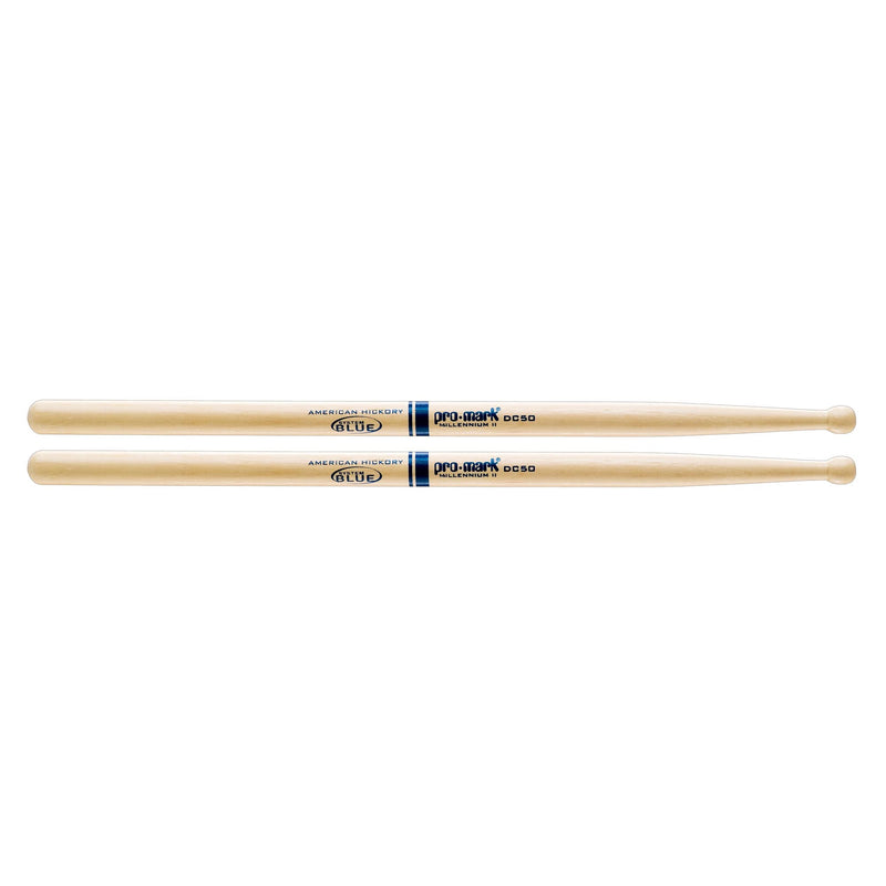 Promark Hickory DC50 "System Blue" Wood Tip Drumsticks