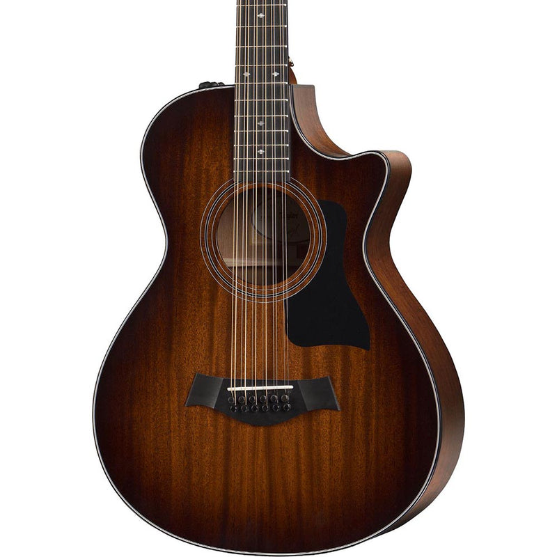 Taylor 2017 362CE Grand Concert 12-String Acoustic - Shaded Edgeburst Mahogany Top