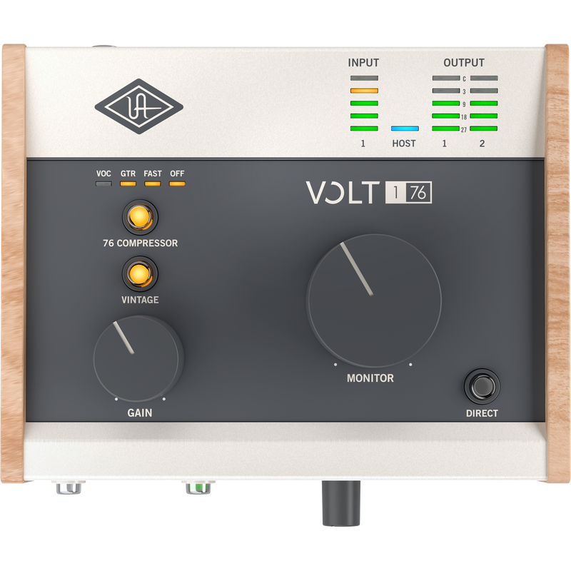 Universal Audio Volt 176 1-In/2-Out USB 2.0 Audio Interface With Volt Audio Software Suite