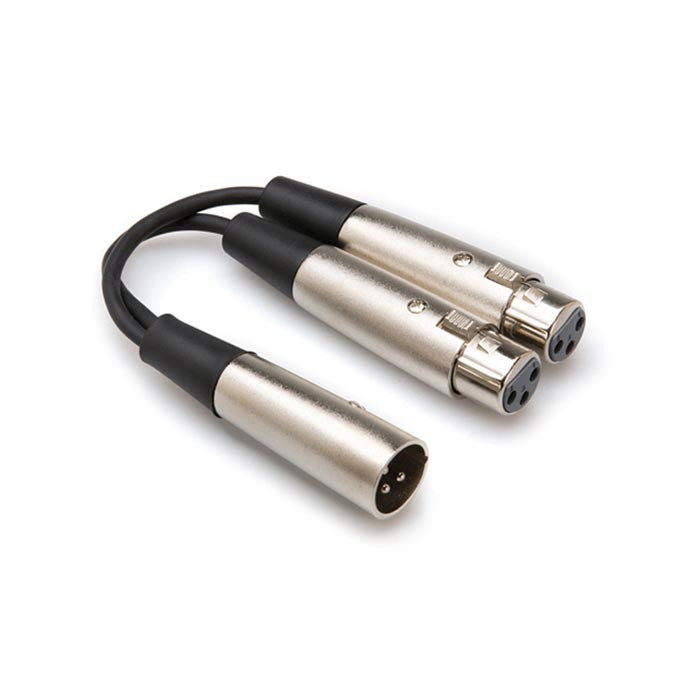Hosa Y Cable XLR3 Male
