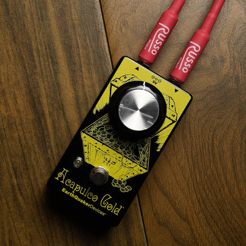acapulco pedal EarthQuaker Devices Acapulco V2 Power Amp Distortion Gold