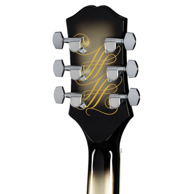 Epiphone Adam Jones Les Paul Custom Art Julie Heffernan's “Study For Self Portrait with Rose Skirt and a Mouse", Antique Silverburst