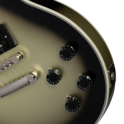 Epiphone Adam Jones Les Paul Custom Art Julie Heffernan's “Study For Self Portrait with Rose Skirt and a Mouse", Antique Silverburst