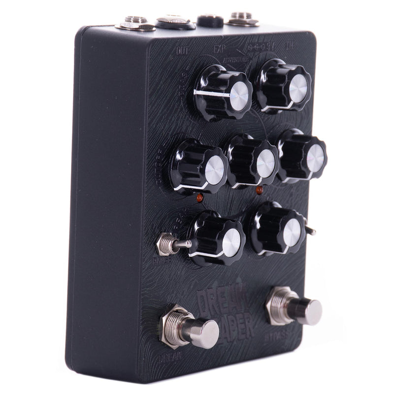 dream reaper pedal Adventure Audio Dream Reaper Feedback Modulation Machine, Black