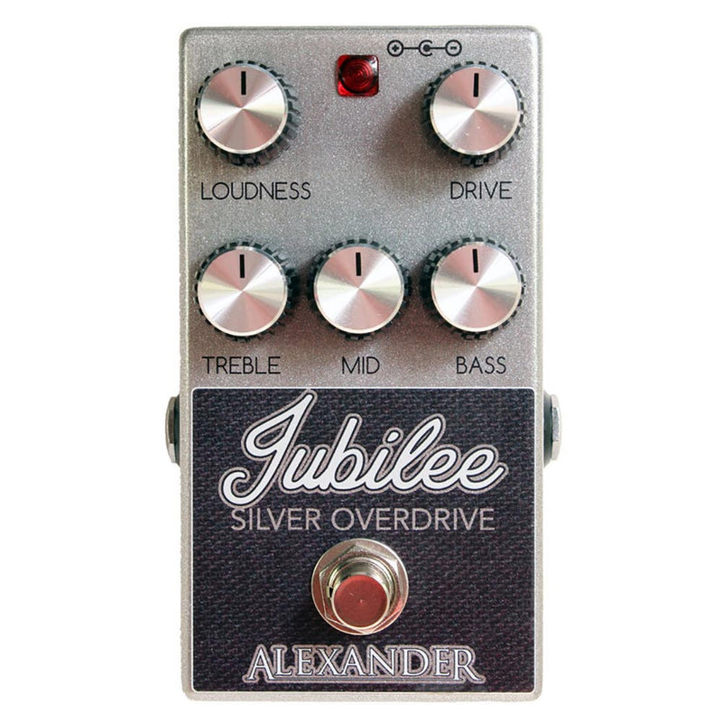 Alexander Jubilee Silver Overdrive Pedal