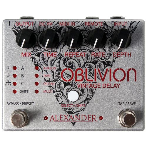Alexander Oblivion Vintage Delay Pedal