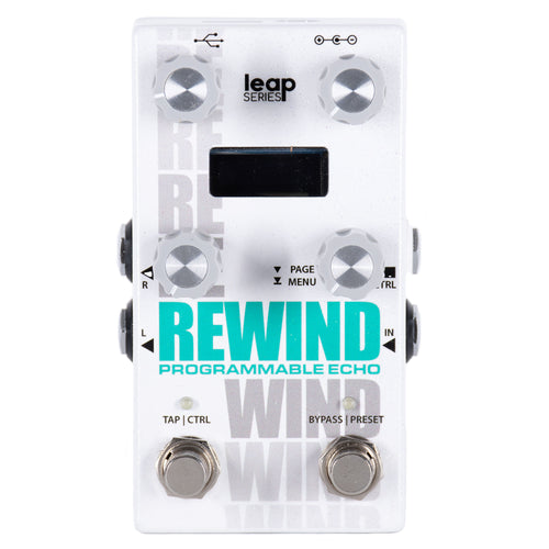 programmable pedal Alexander Rewind Programmable Echo Delay Effect Pedal