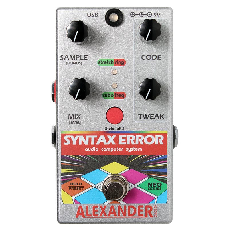 Alexander Syntax Error - Programmable Digital Glitch Ensemble