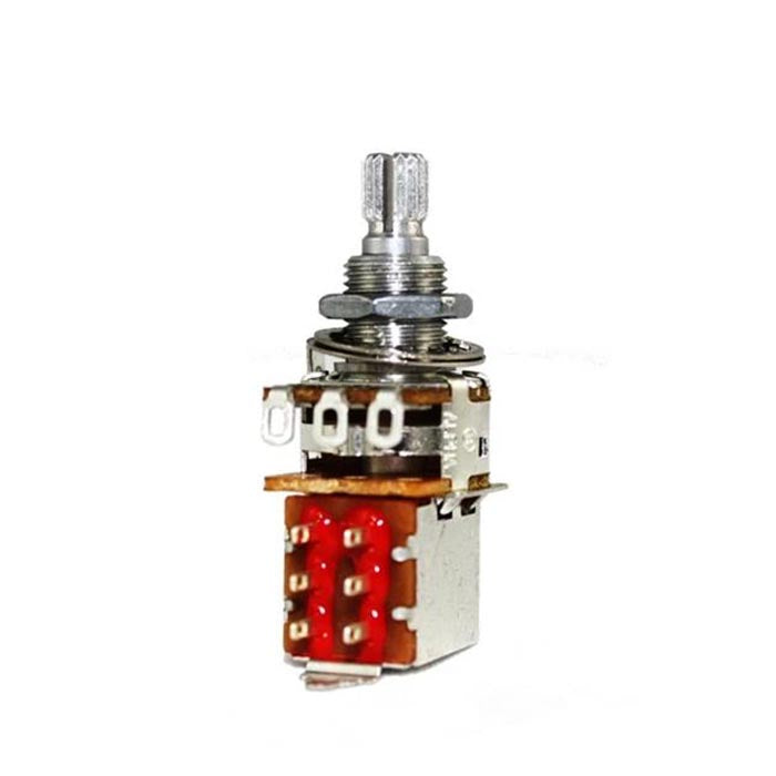 AllParts 500K A Push-Pull Audio Taper Pot, With Nut And Washer