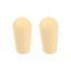 AllParts Bulk Cream Switch Tips For Import Guitars Pack Of 25