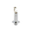 AllParts Chrome Acoustic End Pin Jack With Three Screws