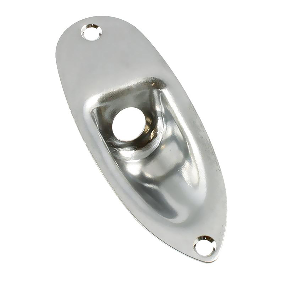 AllParts Jackplate For Strat Chrome W- Screws
