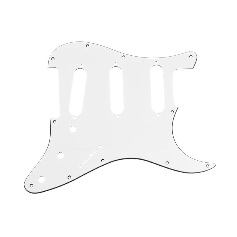 AllParts Parchment Stratocaster Pickguard 3-Ply P-B-P 11 Hole