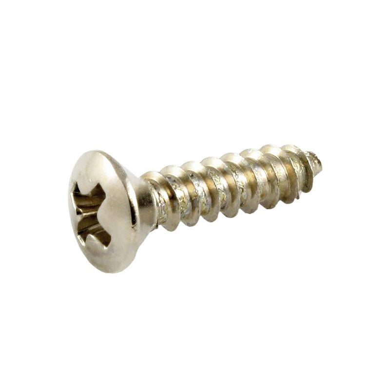AllParts Pickguard Screws, Nickel, 20 Pack