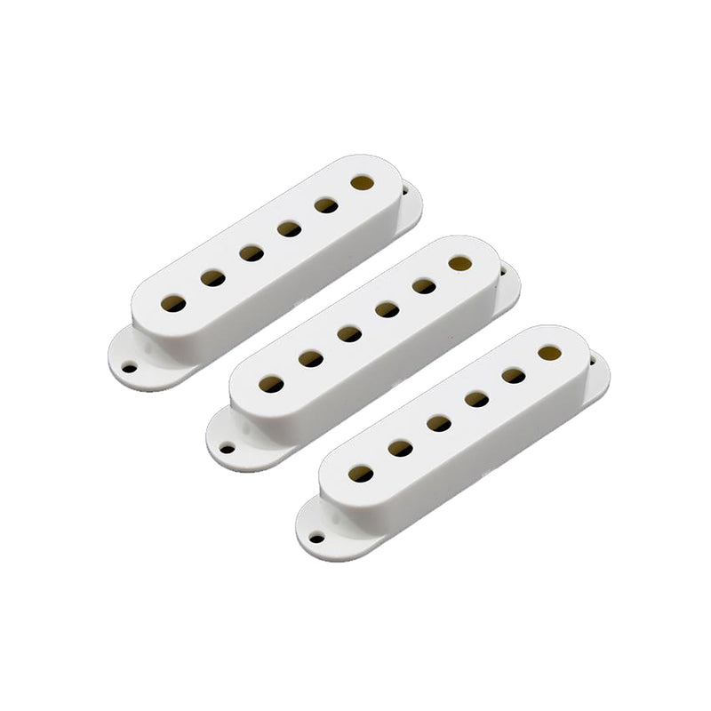 AllParts Set Of 3 White Pickup Covers For Stratocaster