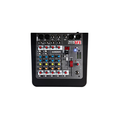 Allen&Heath Compact 6-Input Analog Mixer With FX