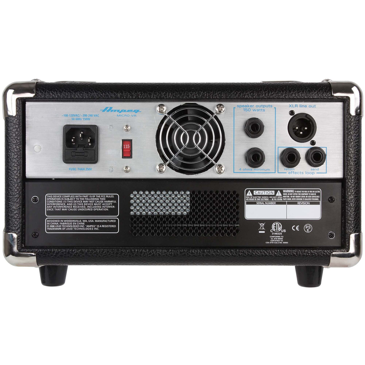 Ampeg Micro VR 200W Micro Bass Head