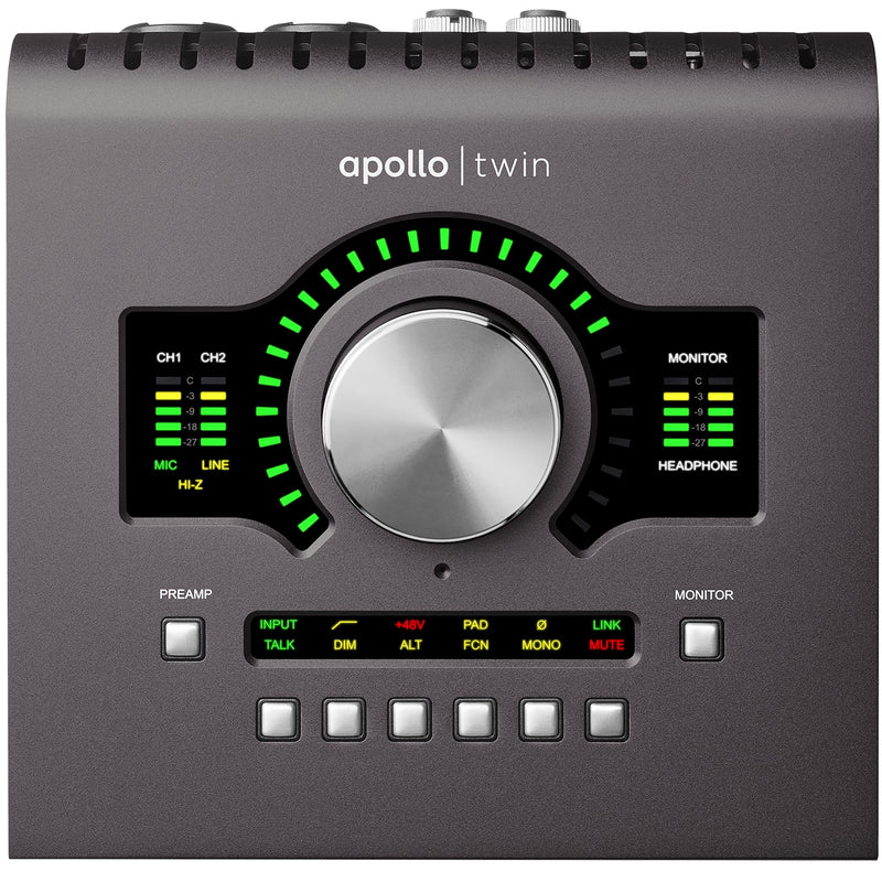 Universal Audio Apollo Twin MKII Heritage Edition 10x6 Thunderbolt Audio Interface