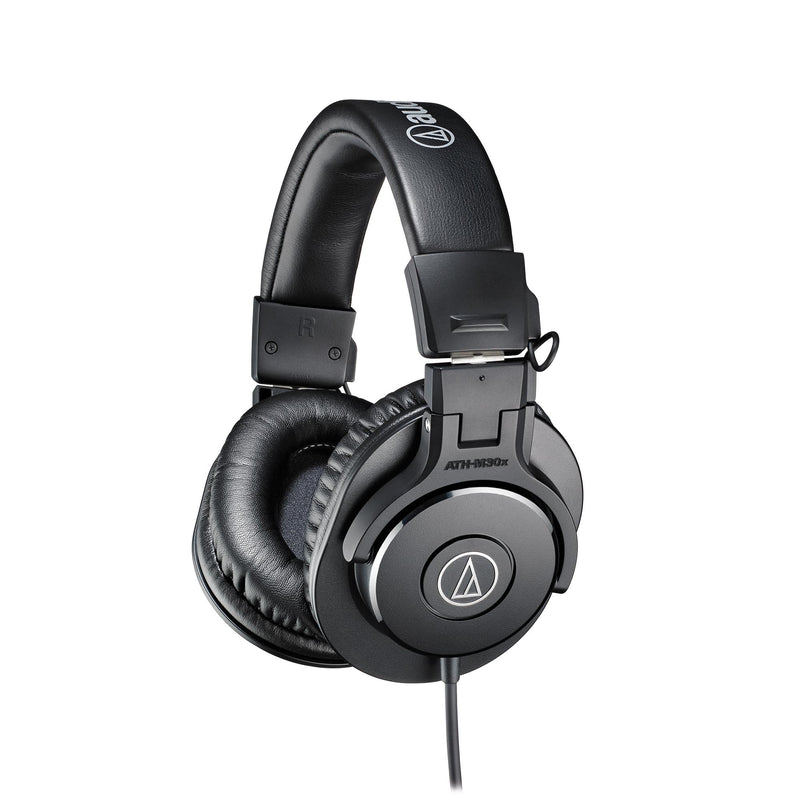 Audio Technica ATHM30X Closed-Back Dynamic Monitor Headphones