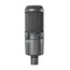 Audio Technica Cardioid Condenser USB Microphone With Built-In Headphone Jack