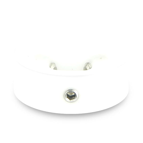 Barefoot Buttons V1 Standard Button, Acrylic Clear