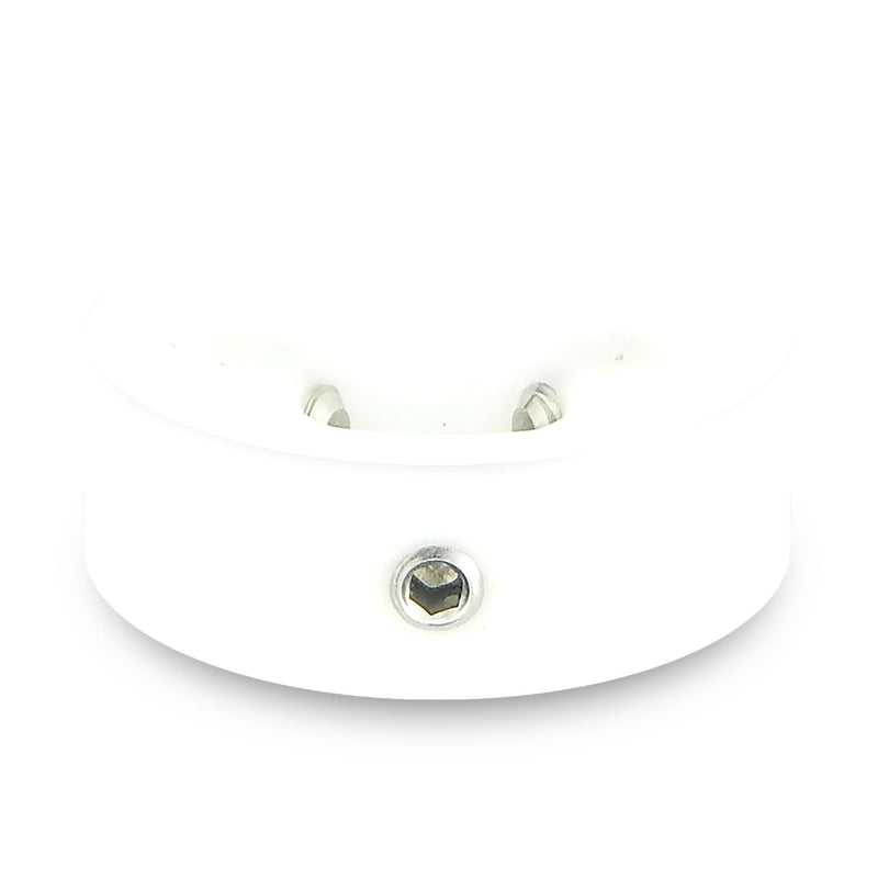Barefoot Buttons V1 Standard Button, Acrylic Clear