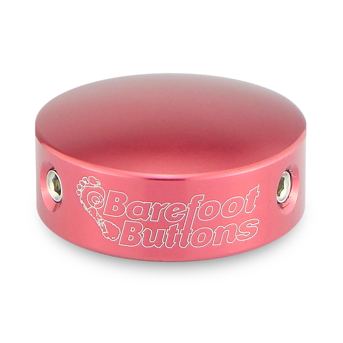 Barefoot Buttons V1 Standard Button, Red