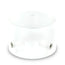 Barefoot Buttons V1 Tallboy Button, Acrylic Clear