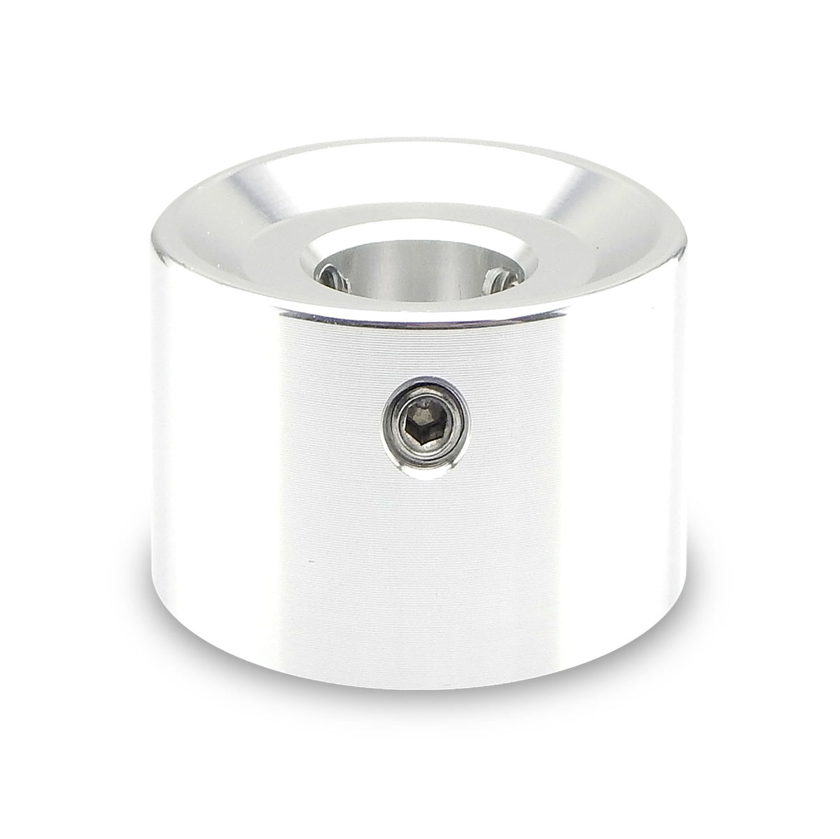 Barefoot Buttons V1 Tallboy Button, Silver