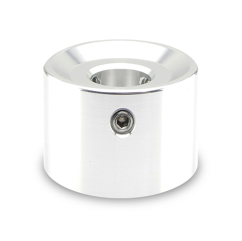 Barefoot Buttons V1 Tallboy Button, Silver