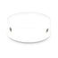 Barefoot Buttons V2 Standard Button, Acrylic Clear