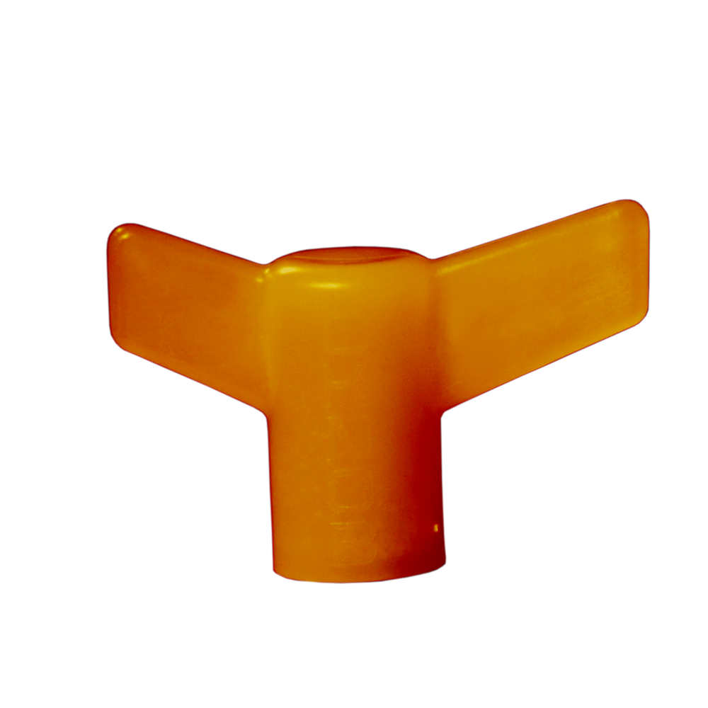 Barefoot Buttons Wingman, Afterburner Orange