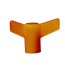 Barefoot Buttons Wingman, Afterburner Orange