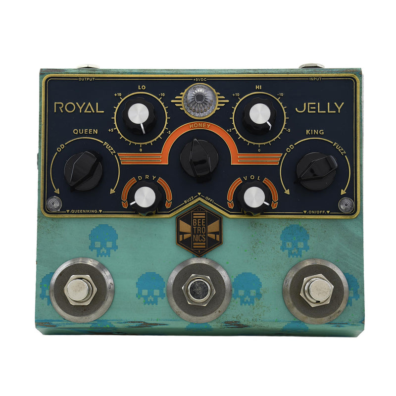 royal jelly pedal Beetronics Custom Series Royal Jelly Overdrive, Fuzz Pedal