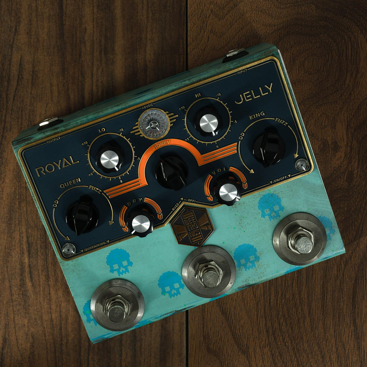 Beetronics Custom Series Royal Jelly Overdrive, Fuzz Pedal