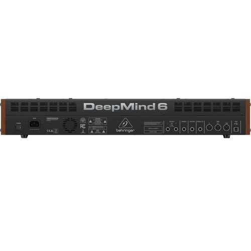 Behringer DEEPMIND 6 True Analog 6 Voice Polyphonic Synthesizer