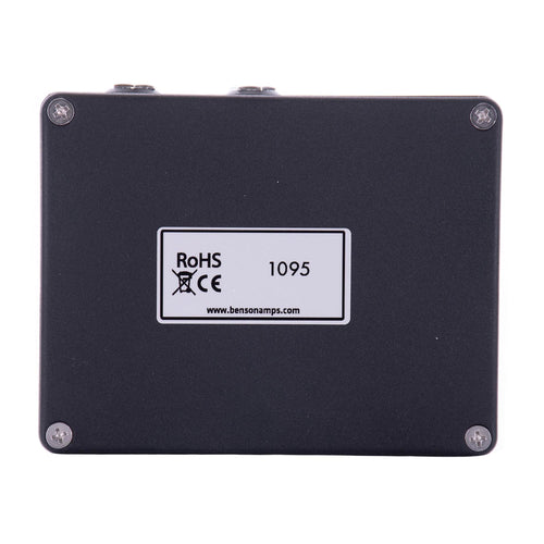 Benson Germanium Fuzz Effect Pedal, Studio Black