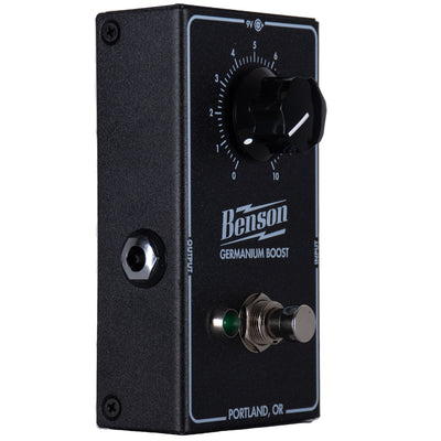Benson Limited Edition Germanium Boost, Studio Black