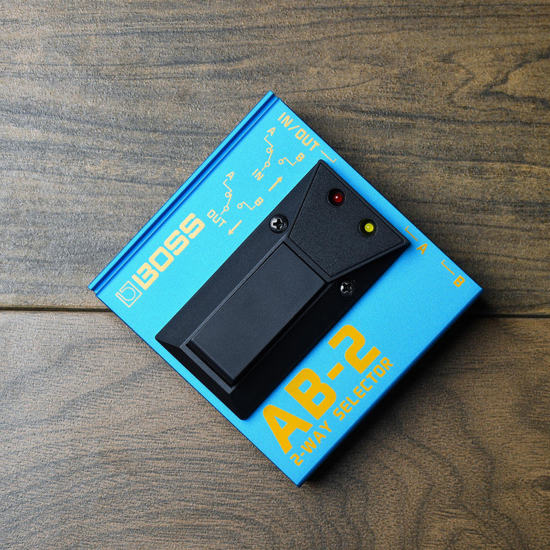boss ab-2 2-way selector pedal Boss AB2 A/B Switcher