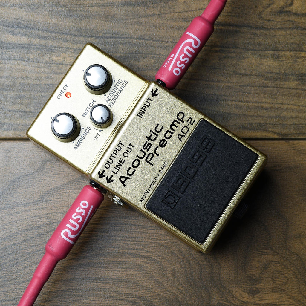 acoustic pedal boss Boss AD-2 Acoustic Preamp Pedal