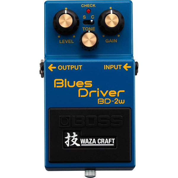 BOSS Blues D BD-2w 技 WAZA CRAFT Boss BD-2W Blues Driver Waza Craft Pedal