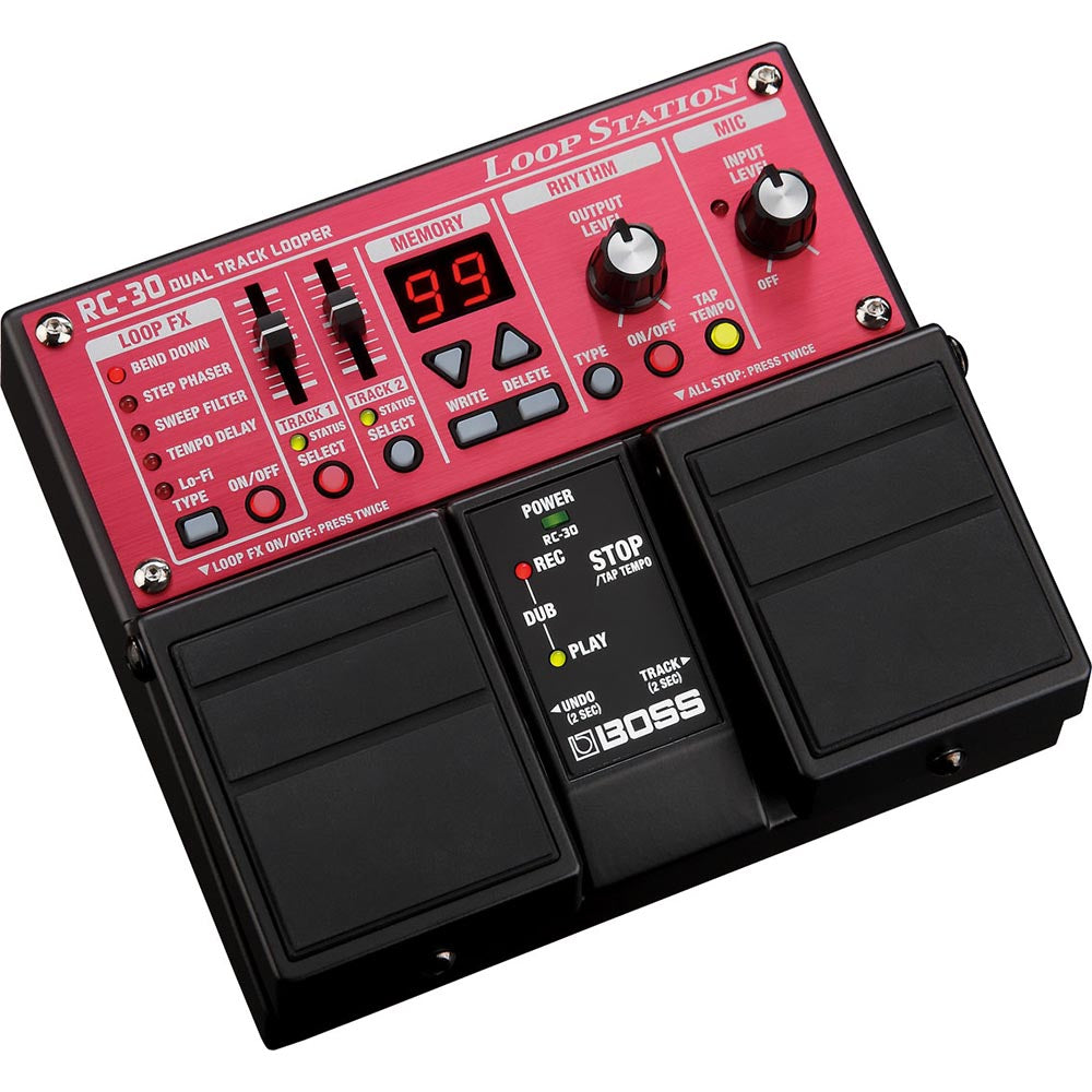 zoom loop pedal Boss RC-30 Loop Station Pedal