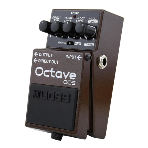 bass guitar octave pedal Boss OC-5 Octave Pedal