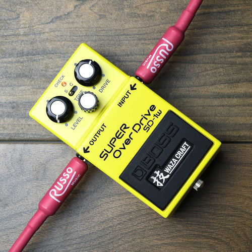 boss super overdrive pedal BOSS SD-1W Super Overdrive Waza Craft Special Edition Pedal