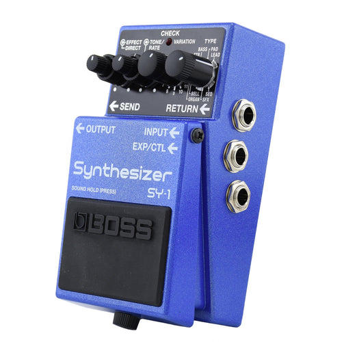 boss bass synthesizer pedal Boss SY-1 Guitar Synthesizer Pedal
