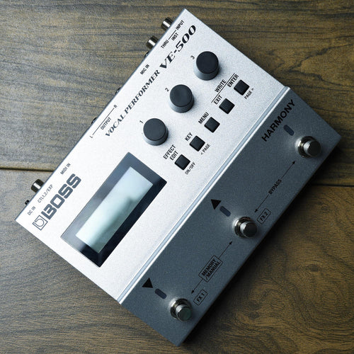 boss vocal harmony pedal Boss VE-500 Vocal Performer