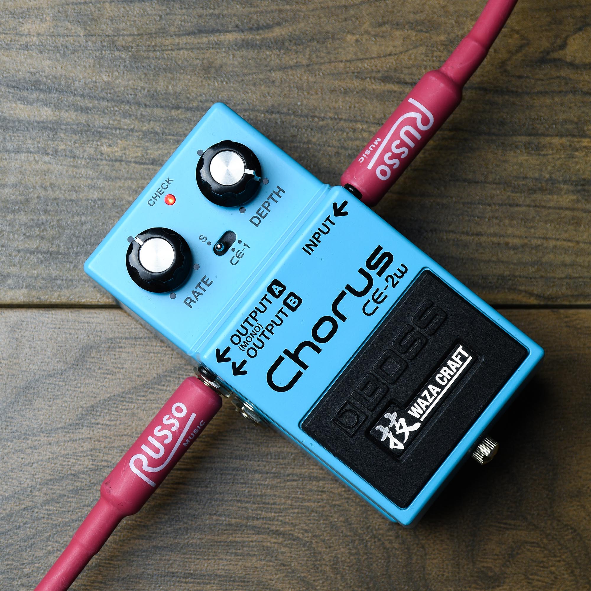 Boss Waza Craft Modified Chorus Pedal – Russo Music