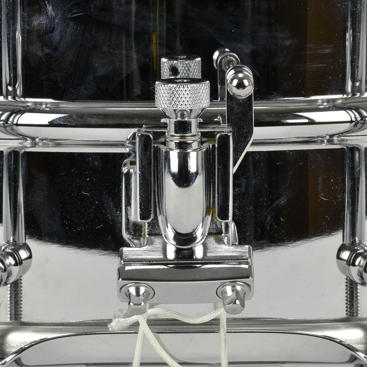 C&C 6.5x14" Chrome Over Brass Snare - Engraved