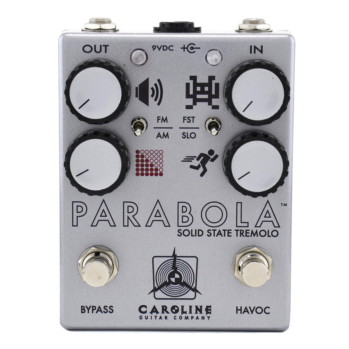 Caroline Parabola Solid State Tremolo Effect Pedal